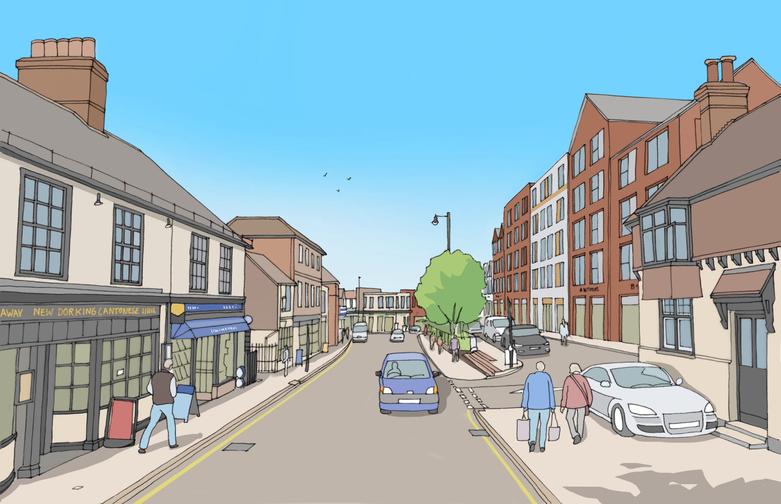 Option 2 north view